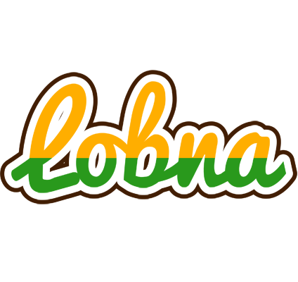 Lobna banana logo