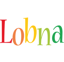 Lobna birthday logo