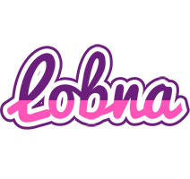 Lobna cheerful logo