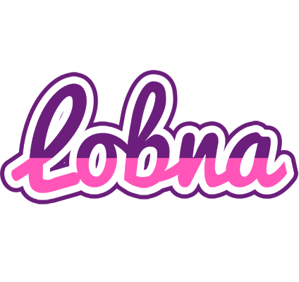 Lobna cheerful logo