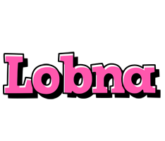 Lobna girlish logo