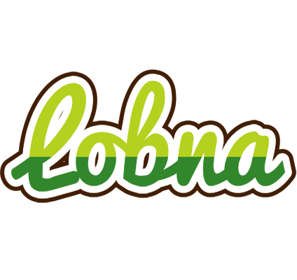 Lobna golfing logo