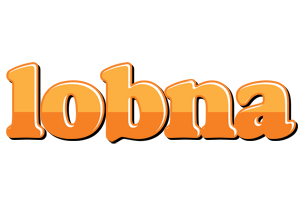 Lobna orange logo