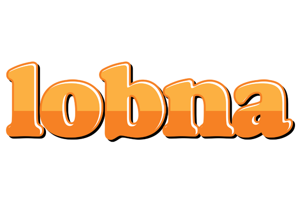 Lobna orange logo