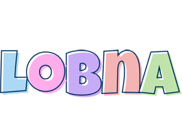 Lobna pastel logo