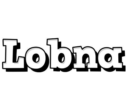 Lobna snowing logo