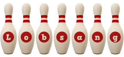 Lobsang bowling-pin logo