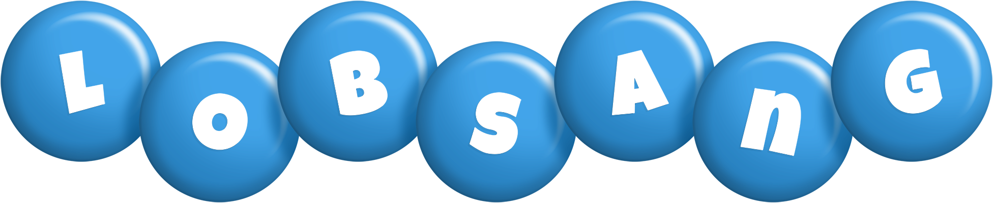 Lobsang candy-blue logo