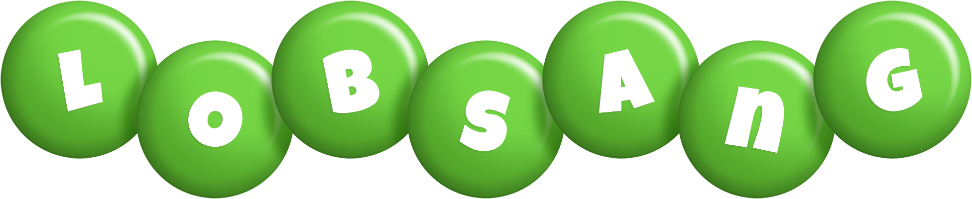 Lobsang candy-green logo