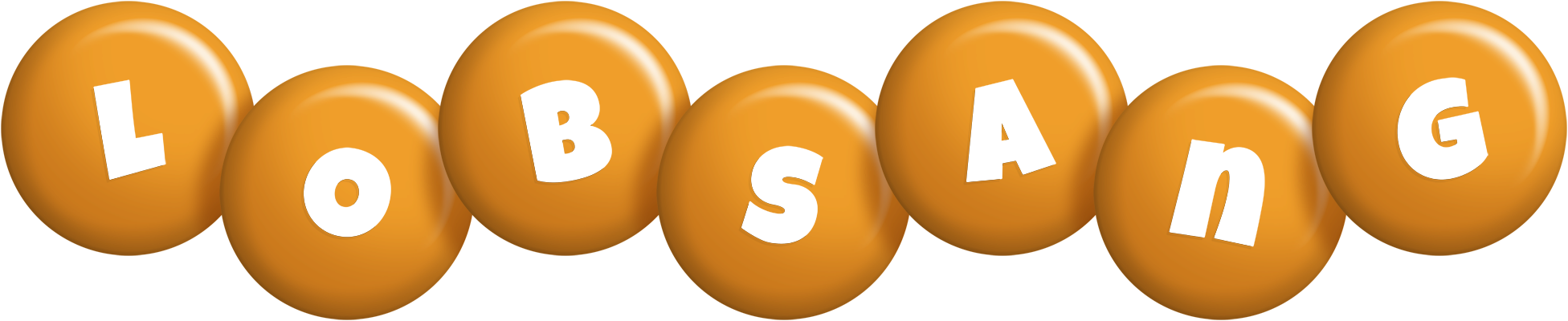Lobsang candy-orange logo