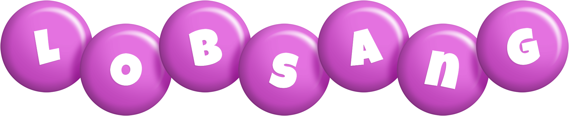 Lobsang candy-purple logo