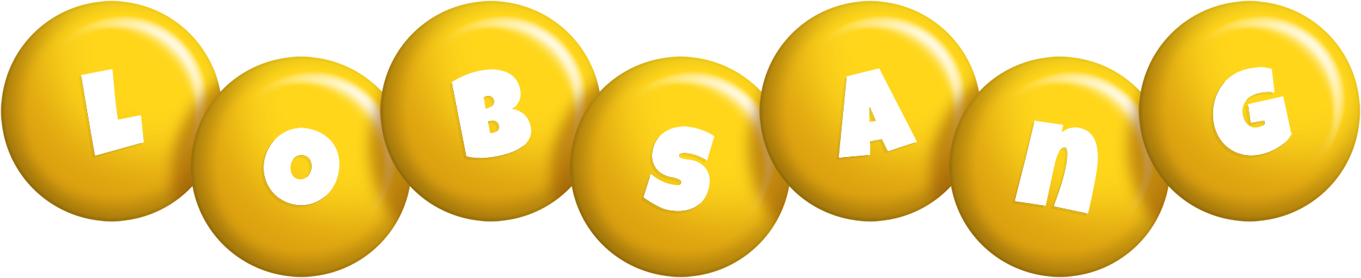 Lobsang candy-yellow logo