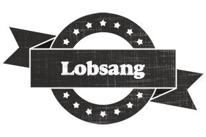 Lobsang grunge logo