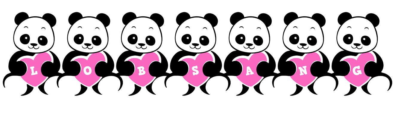 Lobsang love-panda logo