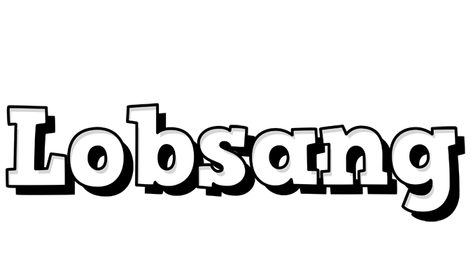 Lobsang snowing logo