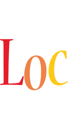 Loc birthday logo