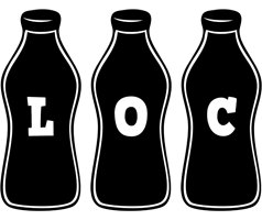 Loc bottle logo