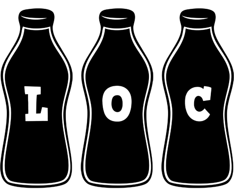 Loc bottle logo