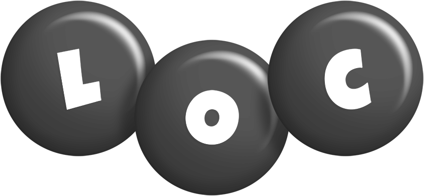 Loc candy-black logo