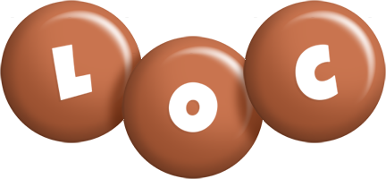 Loc candy-brown logo