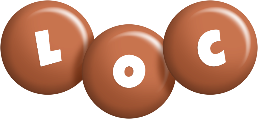 Loc candy-brown logo