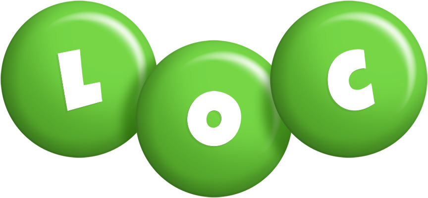 Loc candy-green logo
