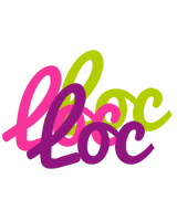 Loc flowers logo