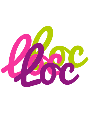 Loc flowers logo