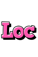 Loc girlish logo