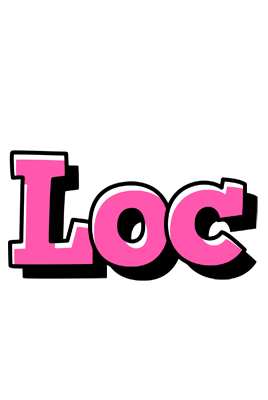 Loc girlish logo