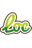 Loc golfing logo