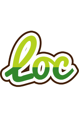 Loc golfing logo