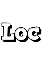 Loc snowing logo