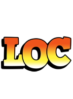 Loc sunset logo