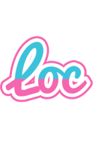 Loc woman logo