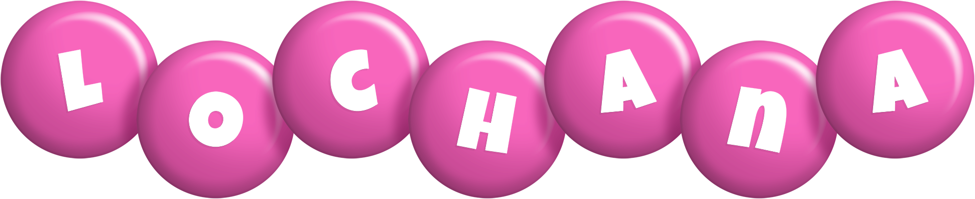 Lochana candy-pink logo