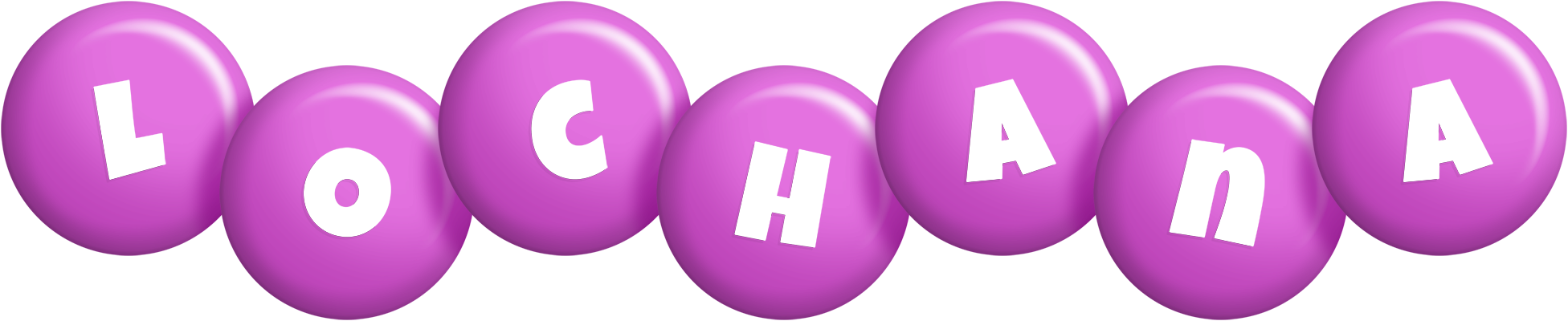 Lochana candy-purple logo