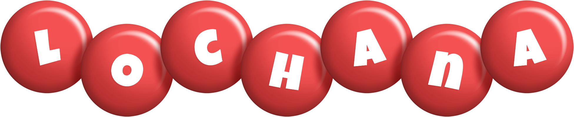 Lochana candy-red logo