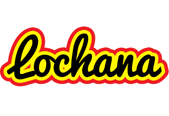 Lochana flaming logo