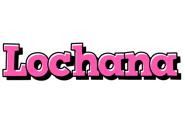 Lochana girlish logo