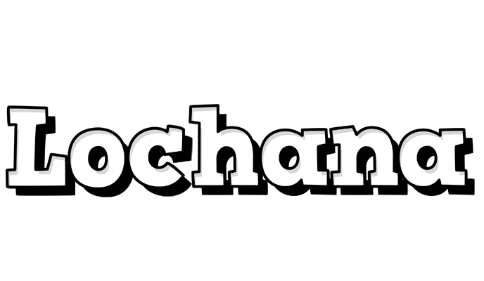 Lochana snowing logo