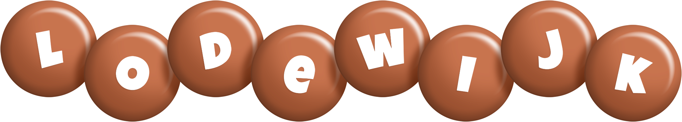 Lodewijk candy-brown logo
