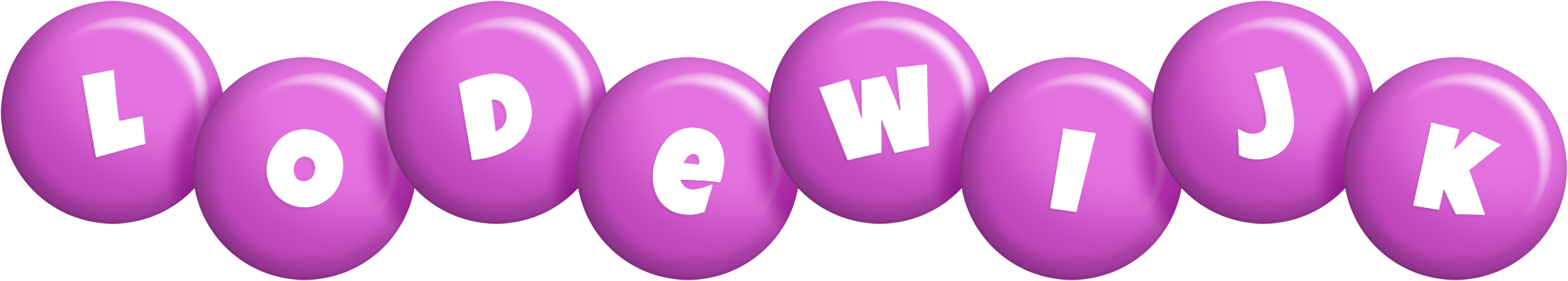 Lodewijk candy-purple logo