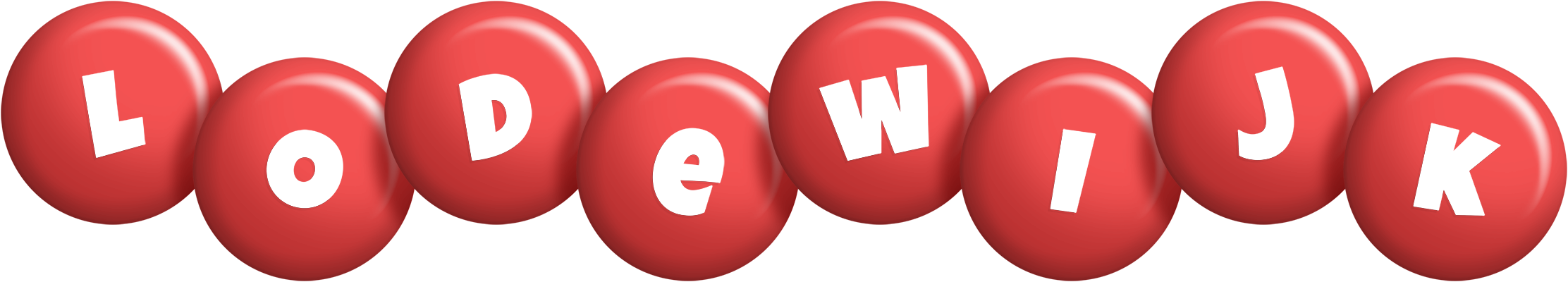 Lodewijk candy-red logo
