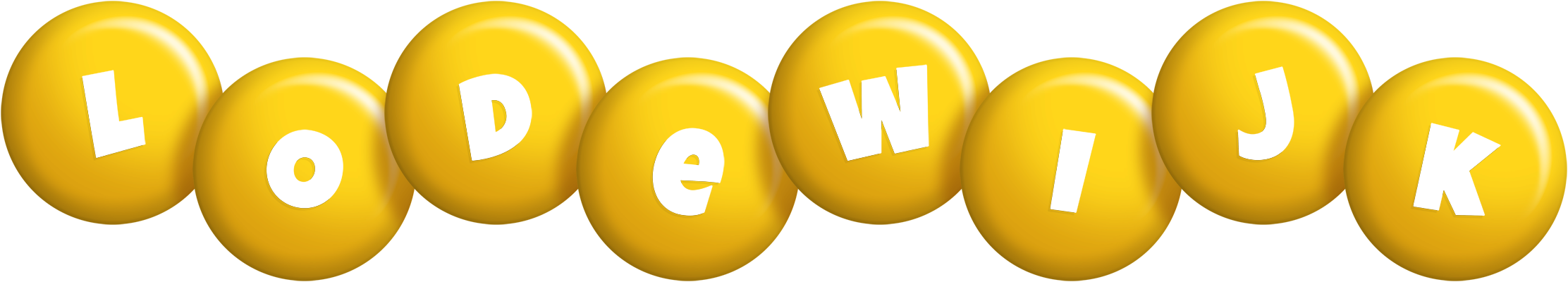 Lodewijk candy-yellow logo