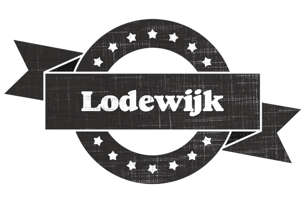 Lodewijk grunge logo