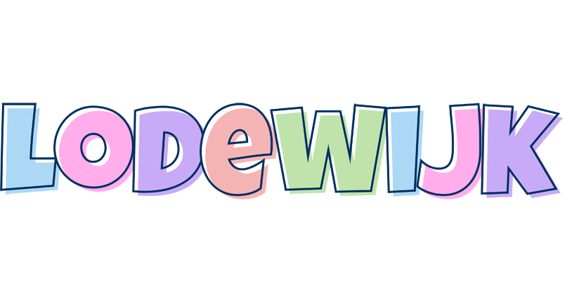 Lodewijk pastel logo
