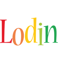 Lodin birthday logo