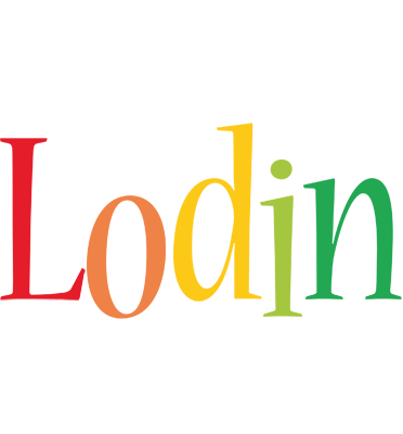 Lodin birthday logo