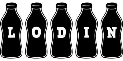 Lodin bottle logo